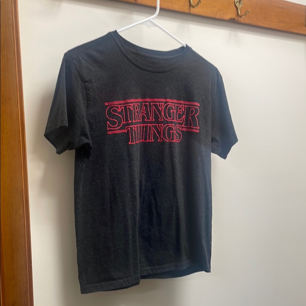 Netflix Black and Red Stranger Things Tee